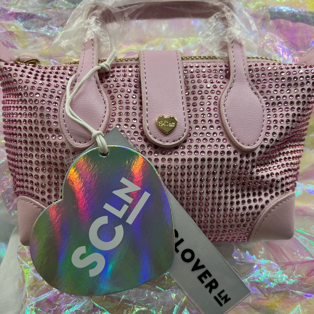 Stoney Clover Lane Rhinestone Pouchette